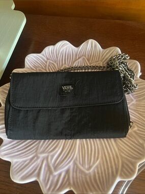 Vans Black Chain Crossbody Bag